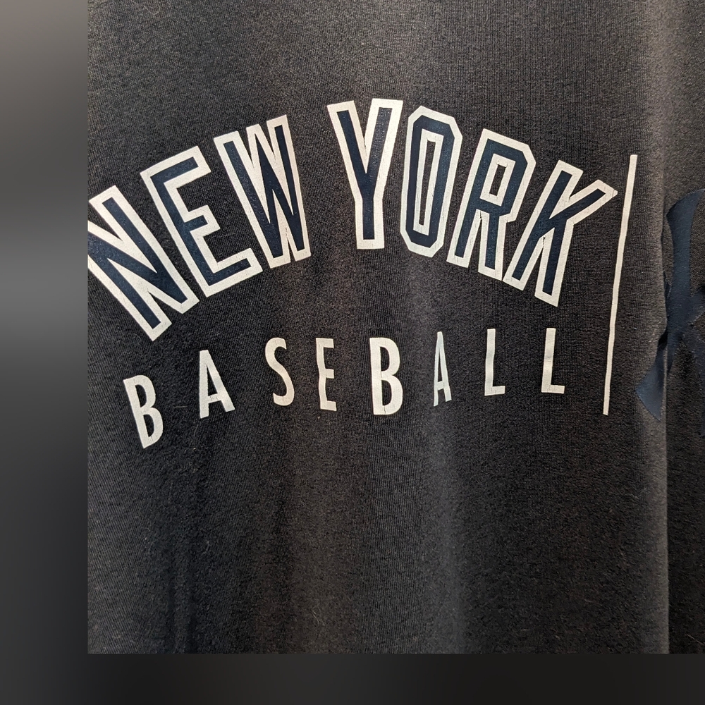 Nike Men's Darkish Gray New York Baseball T-Shirt - Picture 7 of 8